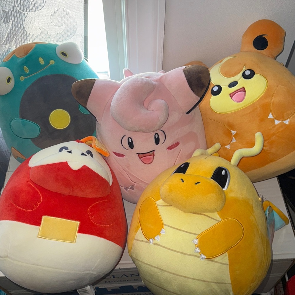 Pokemon X Squishmallow Bundle of 2 (You pick style/ add to bundle 4 availablity)